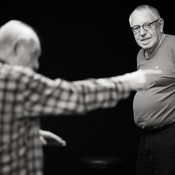 Radko Polič in Dušan Jovanović @ SNG Drama Ljubljana, Ljubljana (Slovenia) <em>Photo: © Saša Huzjak</em>