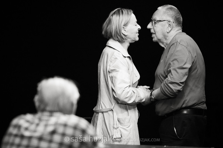 Radko Polič, Milena Zupančič in Dušan Jovanović @ SNG Drama Ljubljana, Ljubljana (Slovenia) <em>Photo: © Saša Huzjak</em>