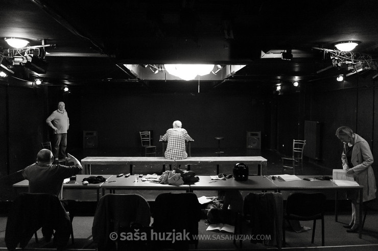 Boris, Milena, Radko - theatre rehearsal @ SNG Drama Ljubljana, Ljubljana (Slovenia) <em>Photo: © Saša Huzjak</em>