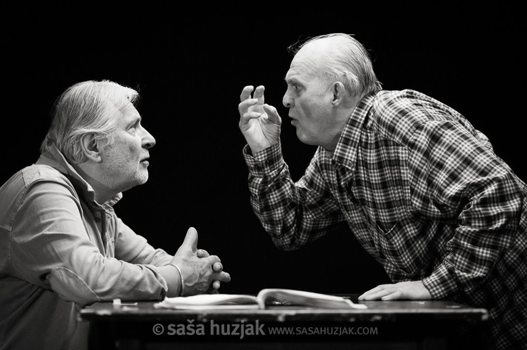 Boris Cavazza and Radko Polič @ SNG Drama Ljubljana, Ljubljana (Slovenia) <em>Photo: © Saša Huzjak</em>