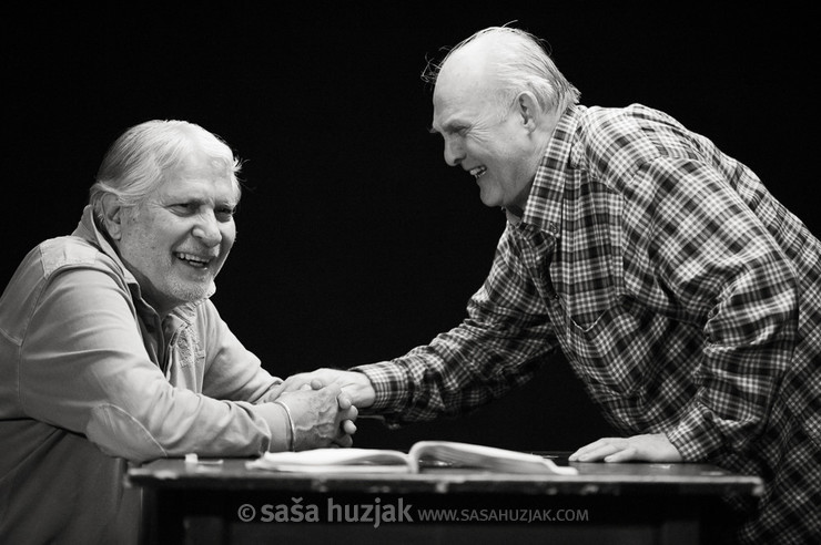 Boris Cavazza and Radko Polič @ SNG Drama Ljubljana, Ljubljana (Slovenia) <em>Photo: © Saša Huzjak</em>