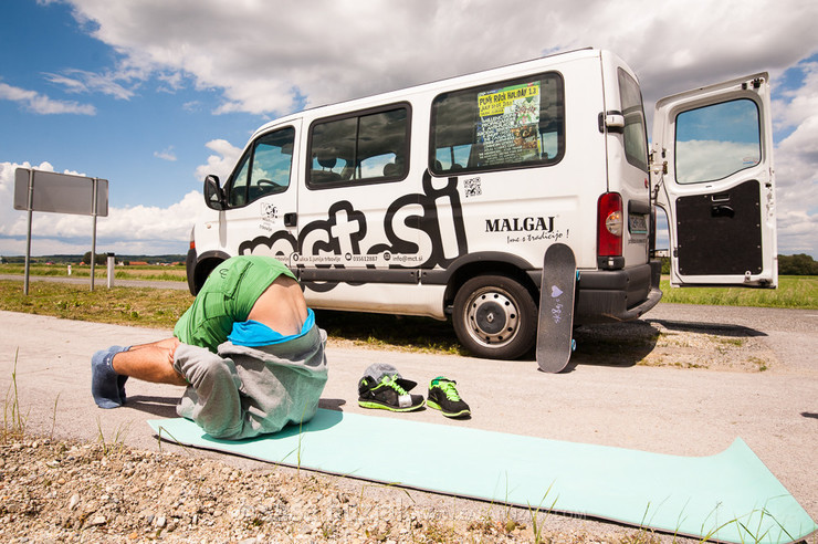 Stretching @ Skejtaj s srcem, Dolga vas - Izola (Slovenia), 20/05 > 26/05/2013 <em>Photo: © Saša Huzjak</em>