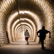 In the tunnel @ Skejtaj s srcem, Dolga vas - Izola (Slovenia), 20/05 > 26/05/2013 <em>Photo: © Saša Huzjak</em>