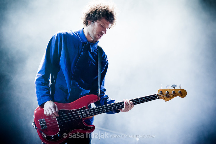 Simon Rix (Kaiser Chiefs) @ Bažant Pohoda festival, Trenčín (Slovakia), 11/07 > 13/07/2013 <em>Photo: © Saša Huzjak</em>