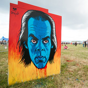 Nick Cave at the Bažant Pohoda festival 2013 @ Bažant Pohoda festival, Trenčín (Slovakia), 11/07 > 13/07/2013 <em>Photo: © Saša Huzjak</em>