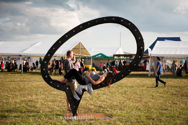 At the festival @ Bažant Pohoda festival, Trenčín (Slovakia), 11/07 > 13/07/2013 <em>Photo: © Saša Huzjak</em>