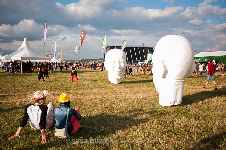 At the festival @ Bažant Pohoda festival, Trenčín (Slovakia), 11/07 > 13/07/2013 <em>Photo: © Saša Huzjak</em>