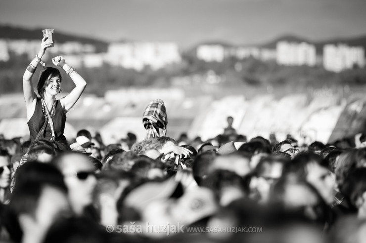 Bloc Party fan(s) @ Bažant Pohoda festival, Trenčín (Slovakia), 11/07 > 13/07/2013 <em>Photo: © Saša Huzjak</em>