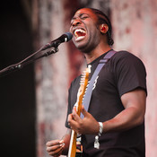 Kele Okereke (Bloc Party) @ Bažant Pohoda festival, Trenčín (Slovakia), 11/07 > 13/07/2013 <em>Photo: © Saša Huzjak</em>