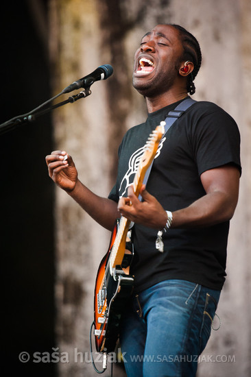 Kele Okereke (Bloc Party) @ Bažant Pohoda festival, Trenčín (Slovakia), 11/07 > 13/07/2013 <em>Photo: © Saša Huzjak</em>