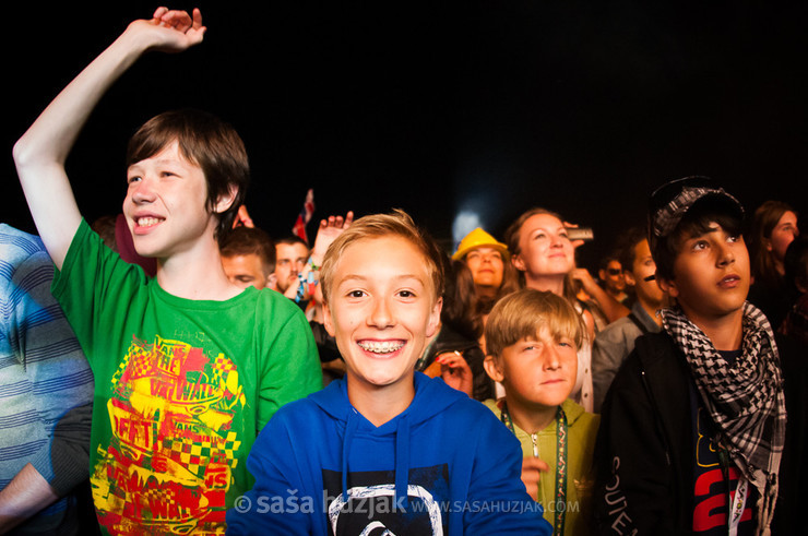 Django Django fans #1 @ Bažant Pohoda festival, Trenčín (Slovakia), 11/07 > 13/07/2013 <em>Photo: © Saša Huzjak</em>