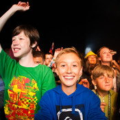 Django Django fans #1 @ Bažant Pohoda festival, Trenčín (Slovakia), 11/07 > 13/07/2013 <em>Photo: © Saša Huzjak</em>