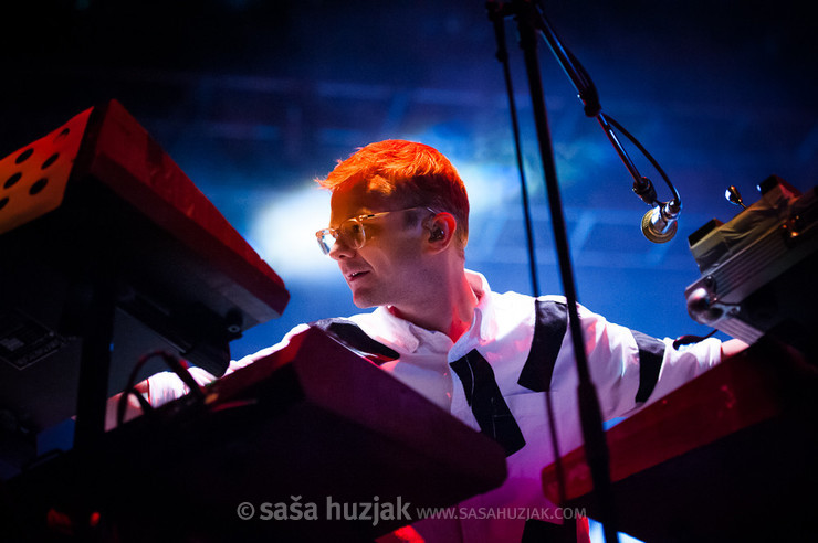 Tommy Grace (Django Django) @ Bažant Pohoda festival, Trenčín (Slovakia), 11/07 > 13/07/2013 <em>Photo: © Saša Huzjak</em>