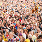 Crowd at the festival