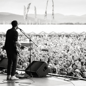 On stage with Para @ Bažant Pohoda festival, Trenčín (Slovakia), 2013 <em>Photo: © Saša Huzjak</em>