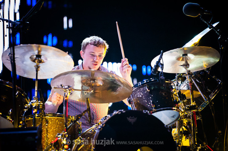 Mike Byrne (The Smashing Pumpkins) @ Bažant Pohoda festival, Trenčín (Slovakia), 11/07 > 13/07/2013 <em>Photo: © Saša Huzjak</em>