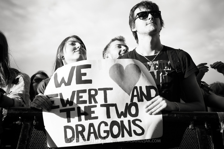 Ewert and The Two Dragons fans @ Bažant Pohoda festival, Trenčín (Slovakia), 11/07 > 13/07/2013 <em>Photo: © Saša Huzjak</em>