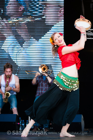 The Lemon Bucket Orkestra @ Bažant Pohoda festival, Trenčín (Slovakia), 11/07 > 13/07/2013 <em>Photo: © Saša Huzjak</em>