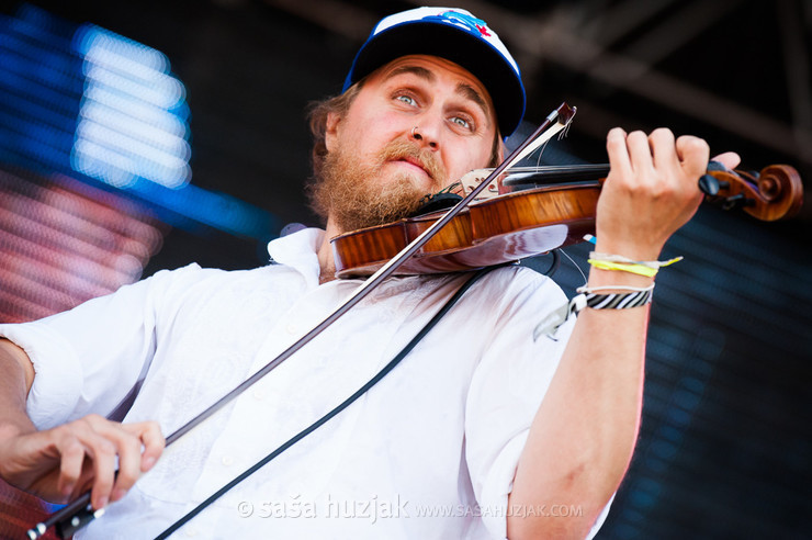 Mark Marczyk (The Lemon Bucket Orkestra) @ Bažant Pohoda festival, Trenčín (Slovakia), 11/07 > 13/07/2013 <em>Photo: © Saša Huzjak</em>