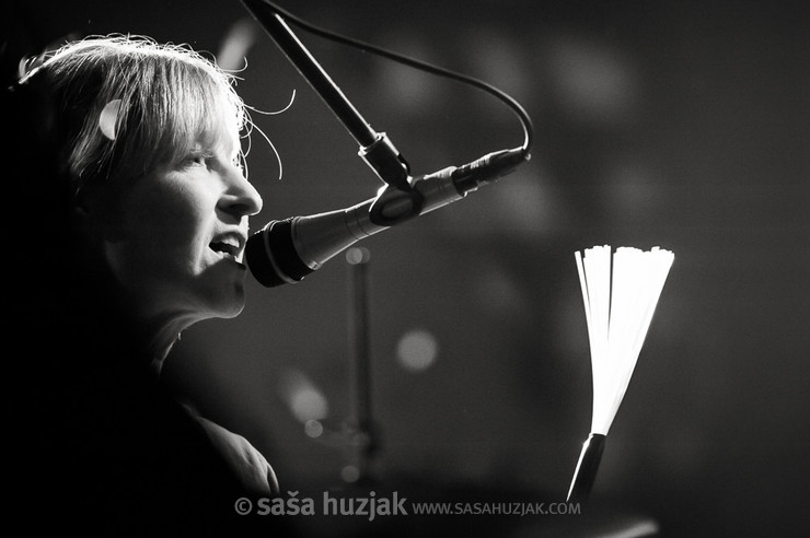 Georgia Hubley (Yo La Tengo) @ Tvornica kulture, Zagreb (Croatia), 08/11/2013 <em>Photo: © Saša Huzjak</em>