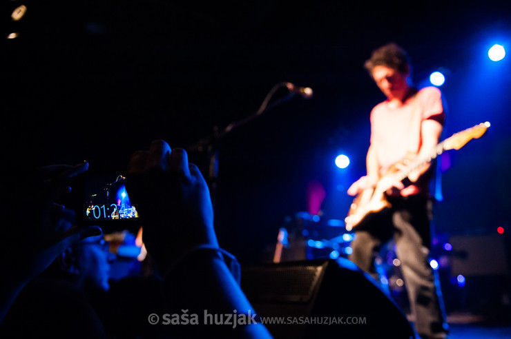 Filming Yo La Tengo @ Tvornica kulture, Zagreb (Croatia), 08/11/2013 <em>Photo: © Saša Huzjak</em>