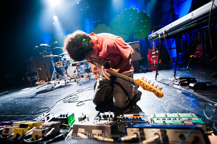 Ira Kaplan (Yo La Tengo) @ Tvornica kulture, Zagreb (Croatia), 08/11/2013 <em>Photo: © Saša Huzjak</em>