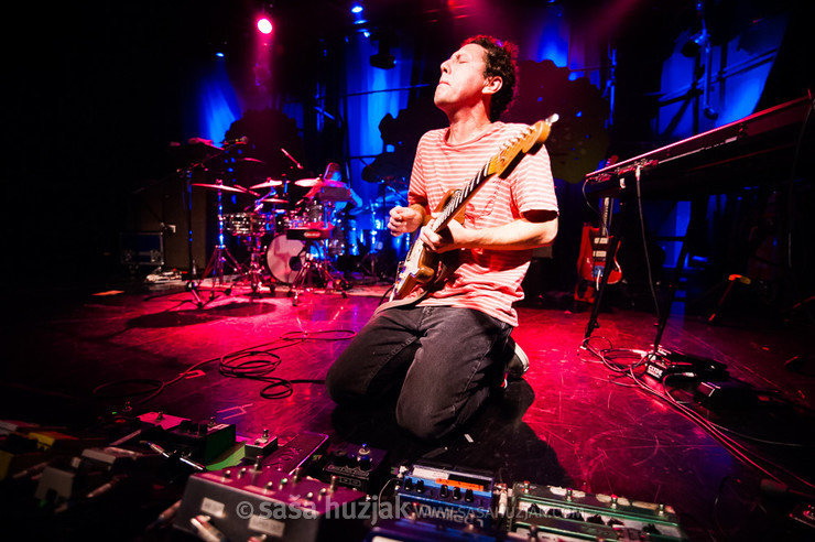 Ira Kaplan (Yo La Tengo) @ Tvornica kulture, Zagreb (Croatia), 2013  <em>Photo: © Saša Huzjak</em>