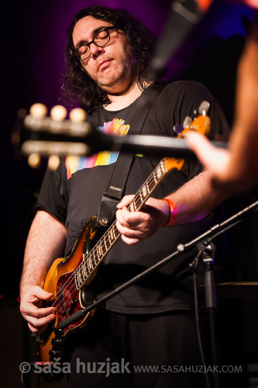 James McNew (Yo La Tengo) @ Tvornica kulture, Zagreb (Croatia), 08/11/2013 <em>Photo: © Saša Huzjak</em>