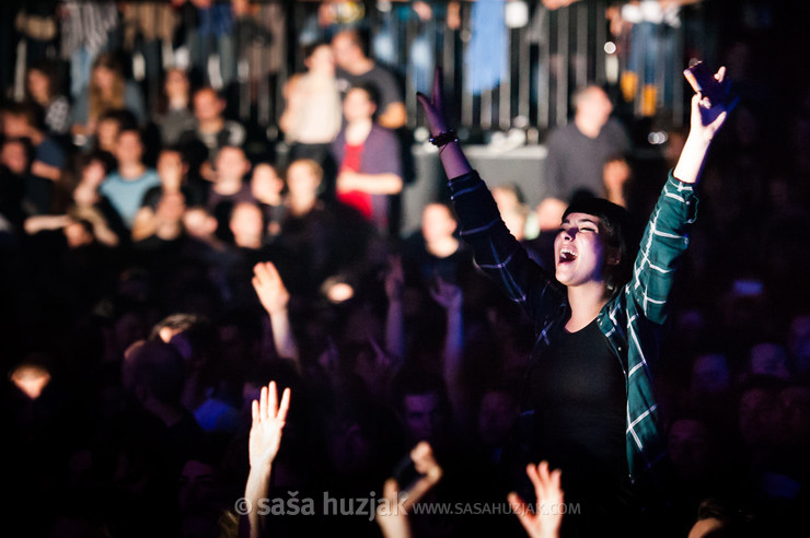 Fans @ Tvornica kulture, Zagreb (Croatia), 09/11/2013 <em>Photo: © Saša Huzjak</em>