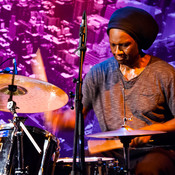 Hamid Drake (Luc Ex' Assemblée) @ Narodni dom Maribor, Mali oder, Maribor (Slovenia), 14/11/2013 <em>Photo: © Saša Huzjak</em>