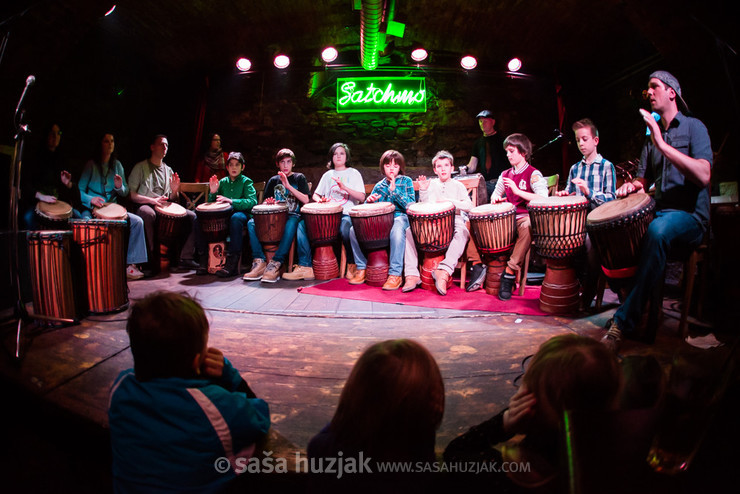 Prepleteno - zimska bobnarska produkcija Plesne izbe Maribor @ Jazz klub Satchmo, Maribor (Slovenia), 31/01/2014 <em>Photo: © Saša Huzjak</em>