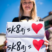 Skejtaj s srcem 2014 (Skate with your heart) humanitarian project @ Skejtaj s srcem 2014, Zasavje (Slovenia), 24/05/2014 <em>Photo: © Saša Huzjak</em>