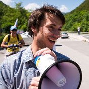 Skejtaj s srcem 2014 (Skate with your heart) humanitarian project @ Skejtaj s srcem 2014, Zasavje (Slovenia), 24/05/2014 <em>Photo: © Saša Huzjak</em>