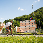 Skejtaj s srcem 2014 (Skate with your heart) humanitarian project @ Skejtaj s srcem 2014, Zasavje (Slovenia), 24/05/2014 <em>Photo: © Saša Huzjak</em>