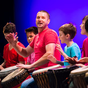 Oj, ta čudoviti svet! - letna produkcija plesalcev in bobnarjev Plesne Izbe Maribor @ SNG Maribor, Velika dvorana, Maribor (Slovenia), 14/06/2014 <em>Photo: © Saša Huzjak</em>