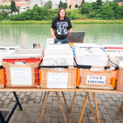 Mobile record shop @ Festival Lent, Maribor (Slovenia), 20/06 > 05/07/2014 <em>Photo: © Saša Huzjak</em>