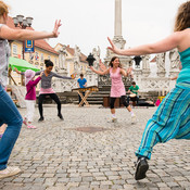 African dance workshop by Dalanda Diallo @ Festival Lent, Maribor (Slovenia), 20/06 > 05/07/2014 <em>Photo: © Saša Huzjak</em>