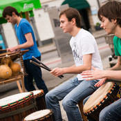 African dance workshop by Dalanda Diallo @ Festival Lent, Maribor (Slovenia), 20/06 > 05/07/2014 <em>Photo: © Saša Huzjak</em>