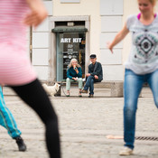 African dance workshop by Dalanda Diallo @ Festival Lent, Maribor (Slovenia), 20/06 > 05/07/2014 <em>Photo: © Saša Huzjak</em>