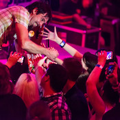 David Kovšca - Buda (Elvis Jackson) with fans @ Festival Lent, Maribor (Slovenia), 20/06 > 05/07/2014 <em>Photo: © Saša Huzjak</em>