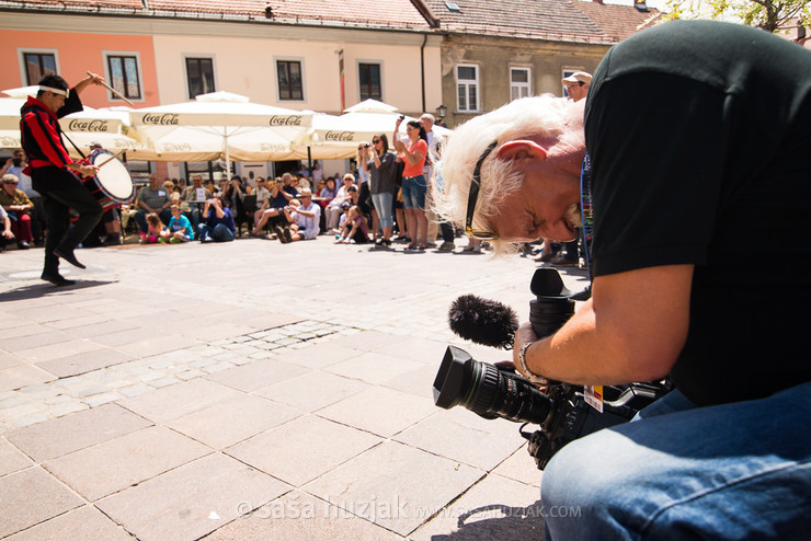 Cameraman at work @ Festival Lent, Maribor (Slovenia), 20/06 > 05/07/2014 <em>Photo: © Saša Huzjak</em>