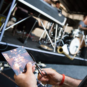 Radio Citizen, preparing for the gig @ Festival Lent, Maribor (Slovenia), 20/06 > 05/07/2014 <em>Photo: © Saša Huzjak</em>