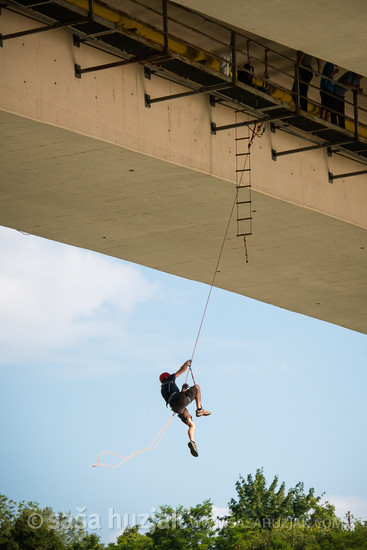 Rope swing @ Festival Lent, Maribor (Slovenia), 20/06 > 05/07/2014 <em>Photo: © Saša Huzjak</em>