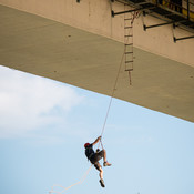 Rope swing @ Festival Lent, Maribor (Slovenia), 20/06 > 05/07/2014 <em>Photo: © Saša Huzjak</em>