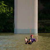 Rope swing @ Festival Lent, Maribor (Slovenia), 20/06 > 05/07/2014 <em>Photo: © Saša Huzjak</em>