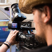 Filming Peter Andrej @ Festival Lent, Maribor (Slovenia), 20/06 > 05/07/2014 <em>Photo: © Saša Huzjak</em>