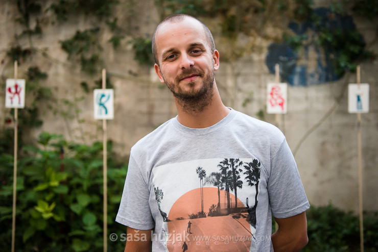 Portrait of Nenad Cizl, Maribor artist @ Festival Lent, Maribor (Slovenia), 20/06 > 05/07/2014 <em>Photo: © Saša Huzjak</em>