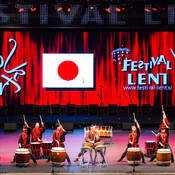 SANYO Daiko Dan (Hiroshima, Japan) @ Festival Lent, Maribor (Slovenia), 20/06 > 05/07/2014 <em>Photo: © Saša Huzjak</em>