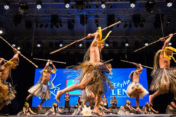 National Folk Dance Ensemble of Guam (Merizo, Guam) @ Festival Lent, Maribor (Slovenia), 20/06 > 05/07/2014 <em>Photo: © Saša Huzjak</em>