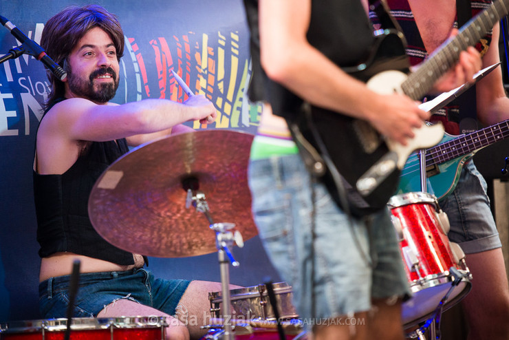 Blaž Celarec (Los Hermanos muy simpaticos) @ Festival Lent, Maribor (Slovenia), 20/06 > 05/07/2014 <em>Photo: © Saša Huzjak</em>